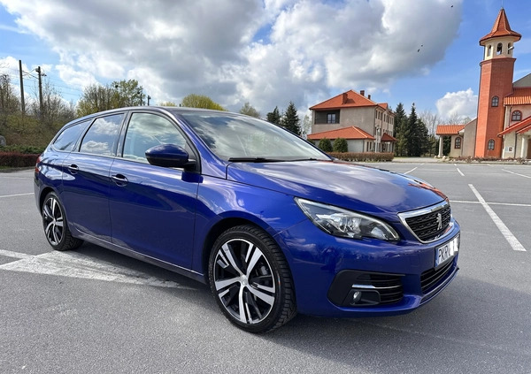 Peugeot 308 cena 49900 przebieg: 138632, rok produkcji 2018 z Krotoszyn małe 191